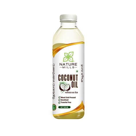 COCONUT OIL - 500ML NatureMills Coconut Oil – Versatile and Natural ...