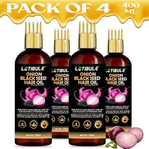 Latibule Black Seed Onion Hair Oil For Long hair and Sine hair With ...