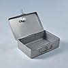 JAYCO Aluminium Cash/Jewellery Storage Box with pre-fitted Lock (25 cm ...