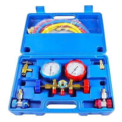 AEagle 3 Way AC Diagnostic Manifold Gauge Set for India | Ubuy