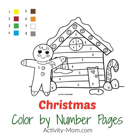 Christmas Color By Number