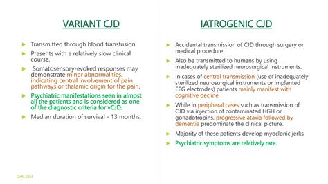 Neuropsychiatric manifestations of other infectious and Prion diseases | PPTX