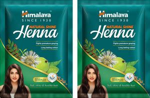 HIMALAYA Natural Shine Henna Long Lasting Colour 50g (Pack Of 2) (100 g ...