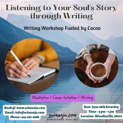 Listening to Your Souls Story through Writing, Experience Healing ...