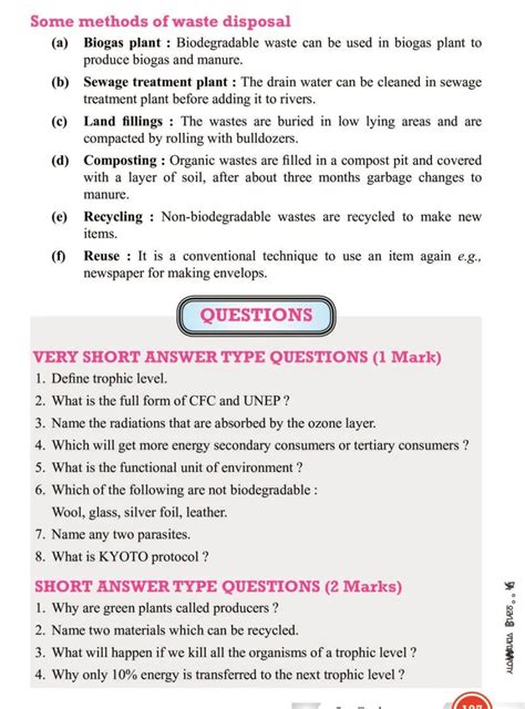 Class 10 Environment Notes 的图像结果