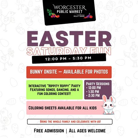 Worcester - 🐰 Hoppin' into the weekend with Easter fun at Worcester ...