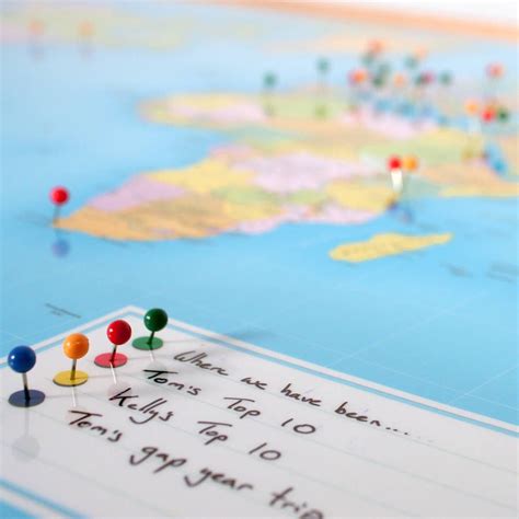 Push Pin World Map 的图像结果