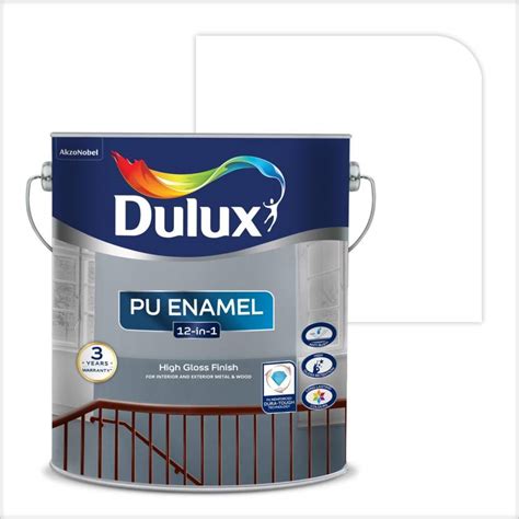 Dulux PU Enamel High Gloss Finish Paint for Interior, Exterior ...