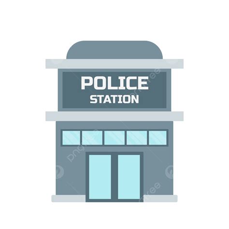 Clipart Police Station