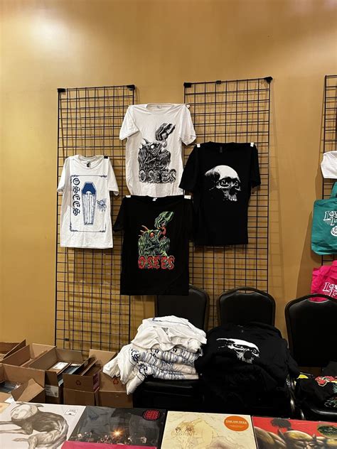 Merch booth from UC Berkeley show. : r/TheeOhSees