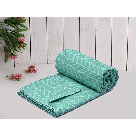 Buy RRC Gless Cotton Premium 200TC King Duvet Cover (Green, 90" x 100 ...