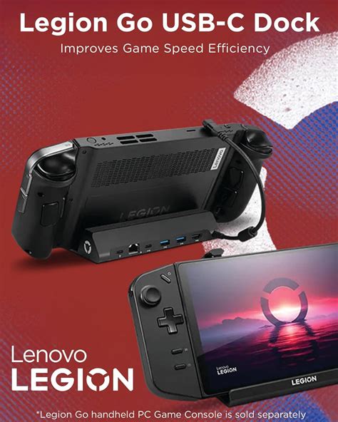 Lenovo Legion Go USB-C Hub Dock for Legion Go – 6-in-1 India | Ubuy