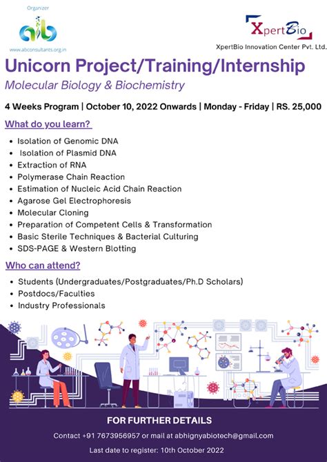 ABC-XpertBio Molecular Biology/Biochemistry Training Program | From ...