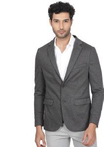 INDIAN TERRAIN Solid Single Breasted Casual Men Blazer - Buy INDIAN ...
