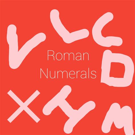Roman numerals Quiz
