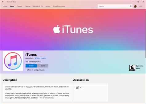 iTunes ab sofort im Windows Store verfügbar