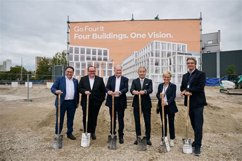 Groundbreaking ceremony for the DMG MORI European headquarters in ...