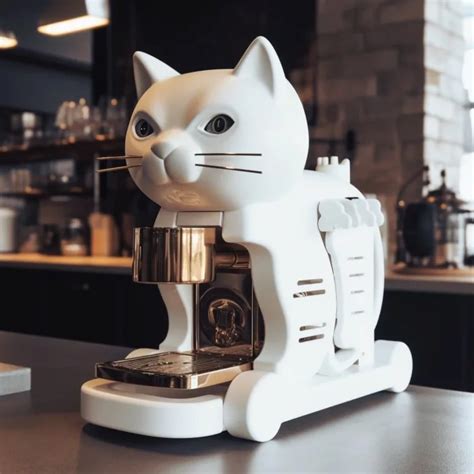 Cat Coffee Machine 的图像结果