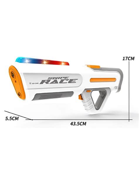 Swipe Race Automatic Squirt Gun – 43.5cm Long Range Water Blaster with ...