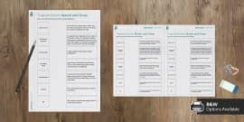 UK Storms Worksheet / Worksheet (teacher made) - Twinkl