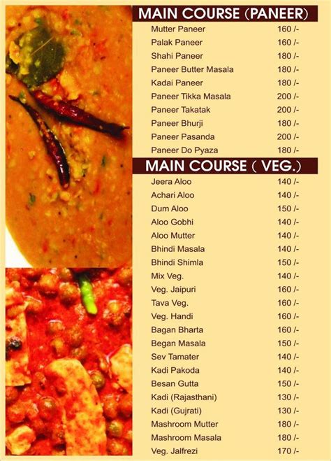 Menu at Atithi Restaurant & Dining Hall, Udaipur, 478/25