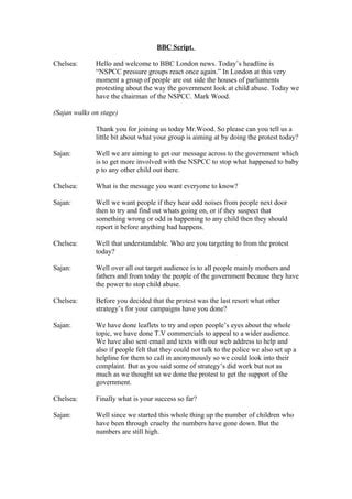 Image result for Script Writing BBC