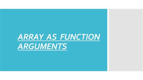 Make Array Function 的图像结果