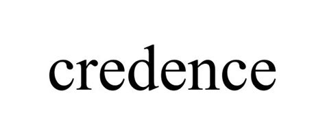 CREDENCE - Blue Cross and Blue Shield of Alabama Trademark Registration