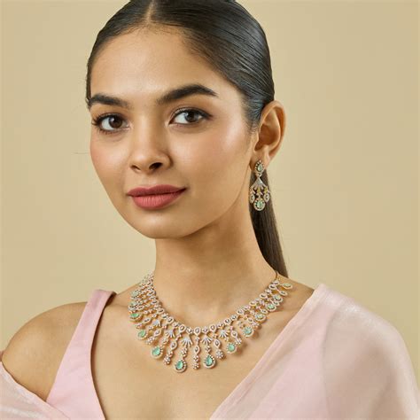 Zircon Necklace 182038
