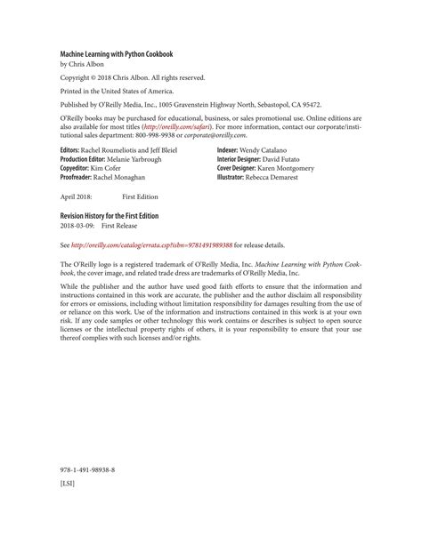 Image result for Machine Learning with Python Cookbook