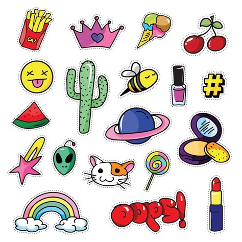Stickers svg Images - Free Download on Freepik