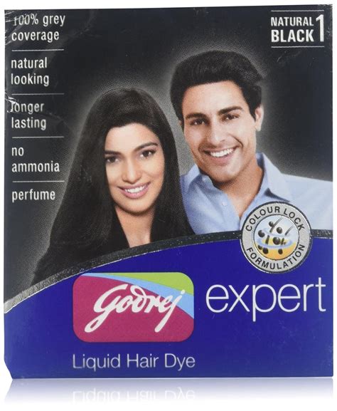 Godrej Expert Liquid Hair Dye Natural Black, 20ml : Amazon.in: Beauty
