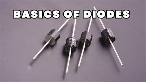 Understanding the Basics of Diodes: A Comprehensive Guide