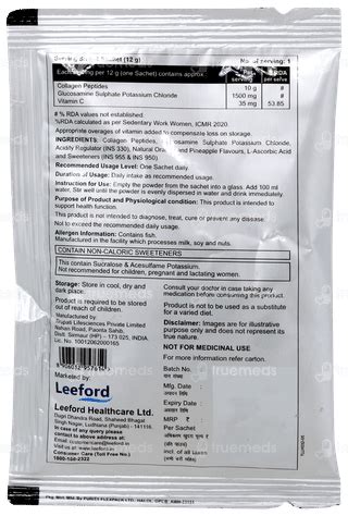 Glucozone Cg Orange Pineapple Flavour Sachet 12 Gm - Uses, Side Effects ...