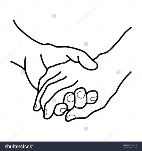 Holding Hands Drawing Easy at GetDrawings | Free download