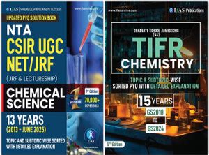 CSIR NET Chemical Science and TIFR Chemistry PYQ Combo Book - TIFR ...
