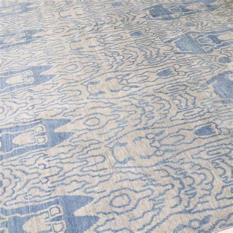 Indianshelf Wool Champagne Bottle Shape Handwoven Rug 3x5 Feet