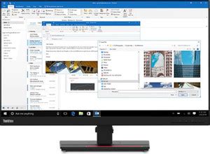 Lenovo Thinkvision T series 68.58 cm (27 inch) WQHD LED Backlit Monitor ...