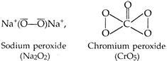 The compound which does not possess a peroxide linkage is: