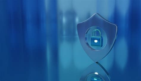 Security concept in illustration rendering | Premium Photo