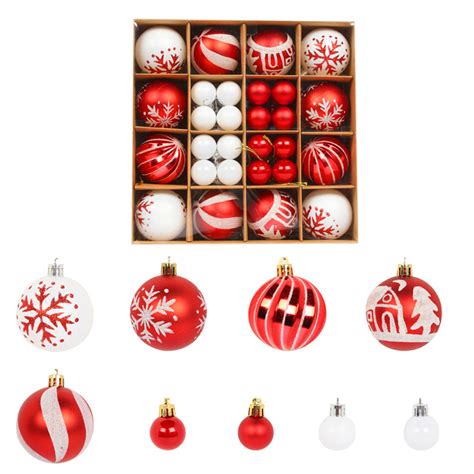 5pcs Plastic Star String Chain Christmas Tree Hanging Ornament ...