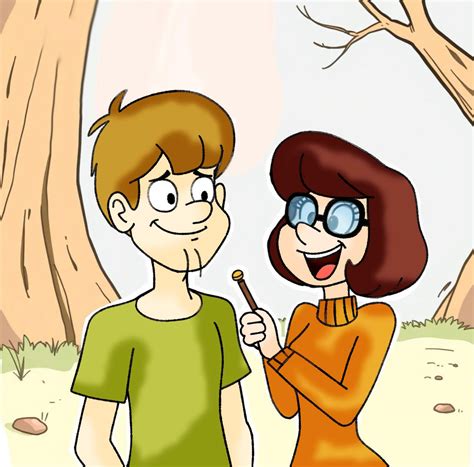 Shaggy and Velma by solarchroniclesXI on DeviantArt