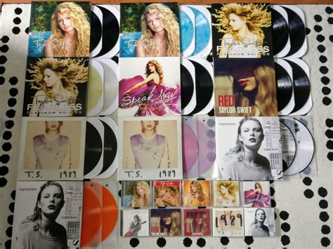 My (Almost Complete) Taylor Swift Vinyl Collection + Bonus CDs ...
