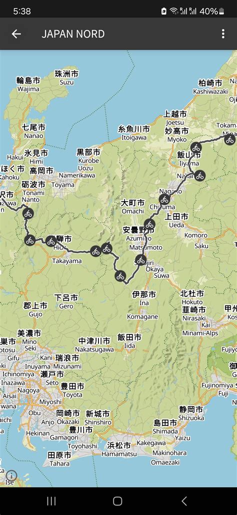 Japan Alps Map Japan (2017)