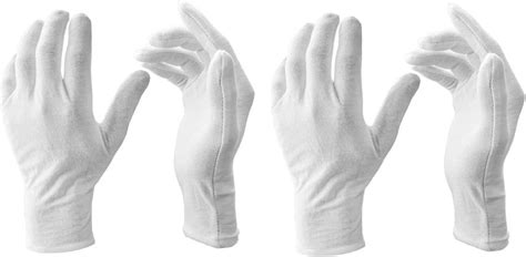Zacharias Girl's Cotton Gloves (White;Free Size) Pack of 2 Pair ...