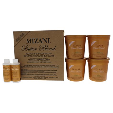 Mizani Butter Blend Relaxer Kit - Fine Color-Treated - Walmart.com