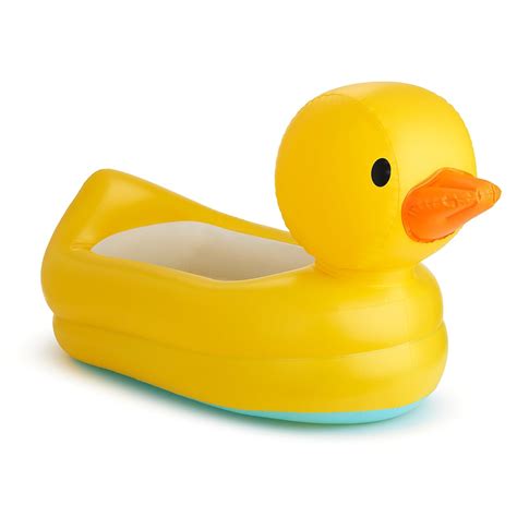 Munchkin White Hot Inflatable Safety Duck Tub : Amazon.in: Toys & Games