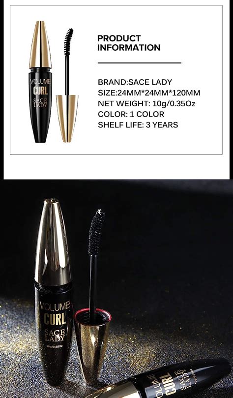 Buy Sdoveb Natural Thick Lasting Curling Black Mascara Makeup Eyelash ...