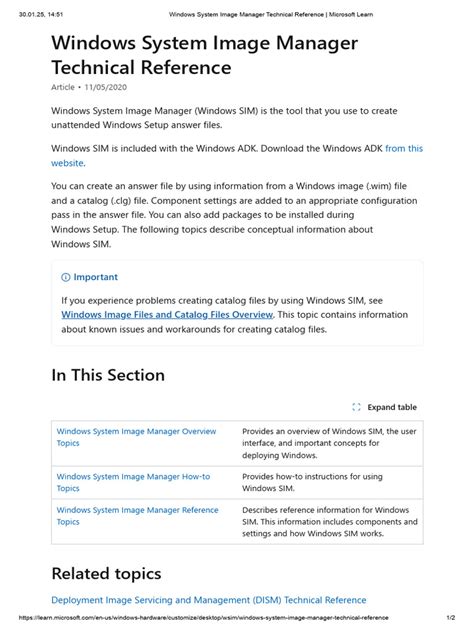 Image result for Windows System Image Manager