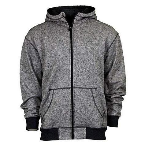 Ouray Sportswear Thermo Full Zip Hood, Thermo Black, 2X : Amazon.in ...